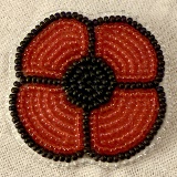 Beaded Poppy