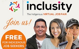 Inclusity Indigenous Virtual Job Fair Event