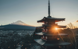 Mount Fuji in Japan